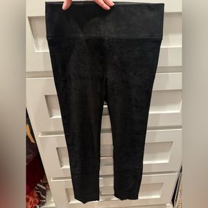 SPRWMN Los Angeles Black Suede Ankle Legging Size Small | Never been worn